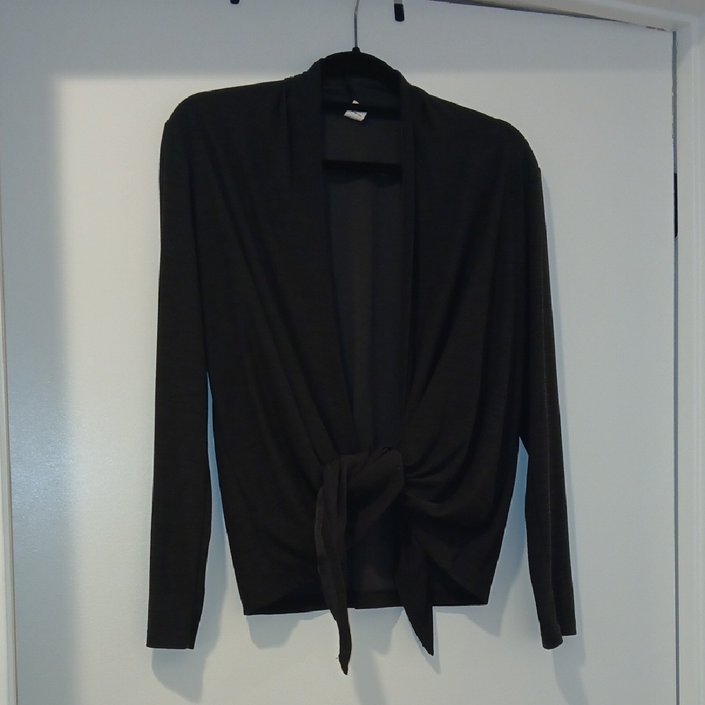 Old Navy Active Charcoal Gray Coverup Cardigan